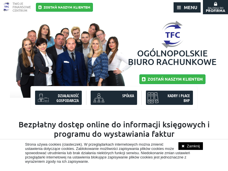 TWOJE FINANSOWE CENTRUM SPÓŁKA Z OGRANICZONĄ ODPOWIEDZIALNOŚCIĄ SPÓŁKA KOMANDYTOWA